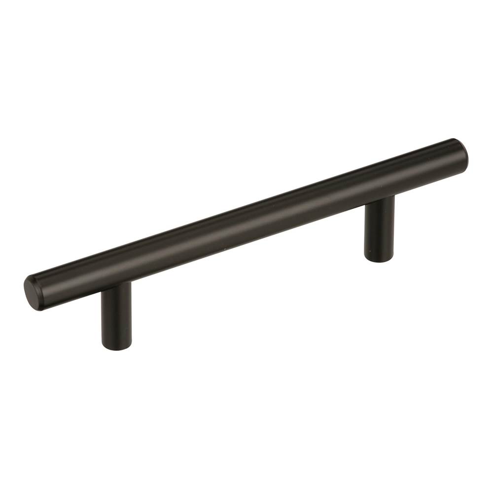 Amerock Bar Pulls 3-3/4 in (96 mm) Center-to-Center Black Bronze Cabinet Pull