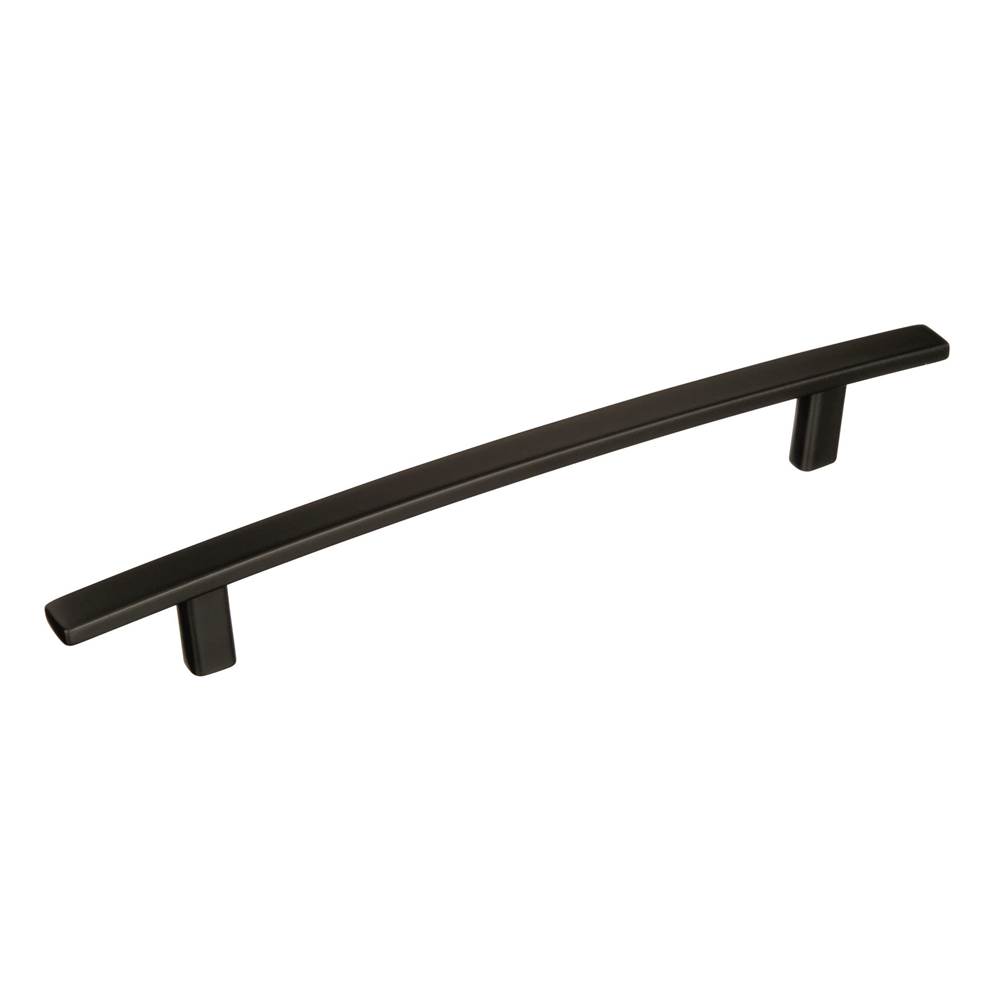 Amerock Cyprus 6-5/16 in (160 mm) Center-to-Center Black Bronze Cabinet Pull