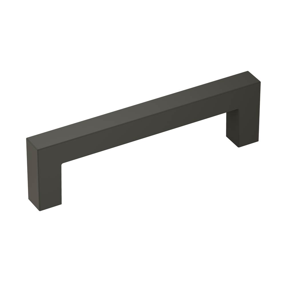 Amerock Monument 3-3/4 in (96 mm) Center-to-Center Matte Black Cabinet Pull