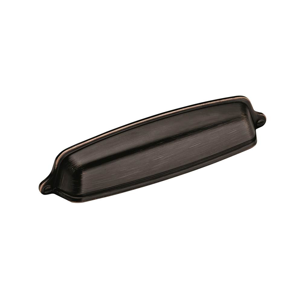 Amerock Allison™ Value Hardware 5-1/16 in (128 mm) Center-to-Center Oil Rubbed Bronze Cabinet Cup Pull