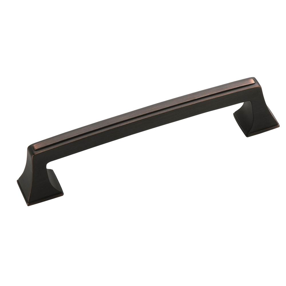 Amerock Mulholland 5-1/16 in (128 mm) Center-to-Center Oil-Rubbed Bronze Cabinet Pull