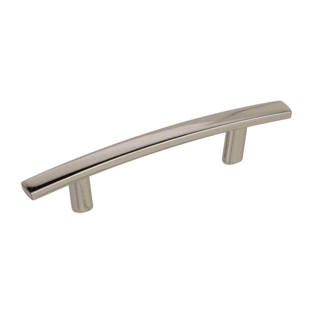 Amerock Cyprus 3 in (76 mm) Center-to-Center Polished Nickel Cabinet Pull