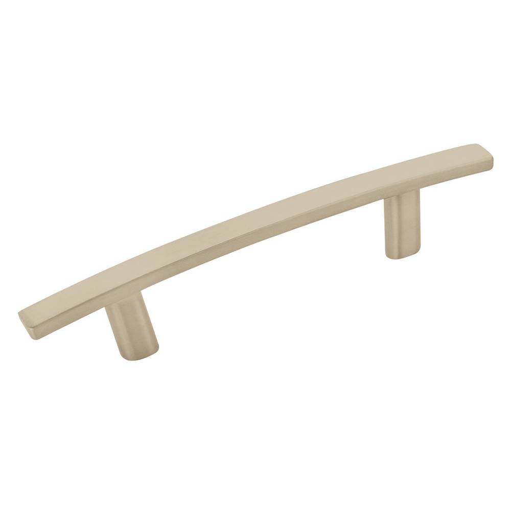 Amerock Cyprus 3 in (76 mm) Center-to-Center Satin Nickel Cabinet Pull