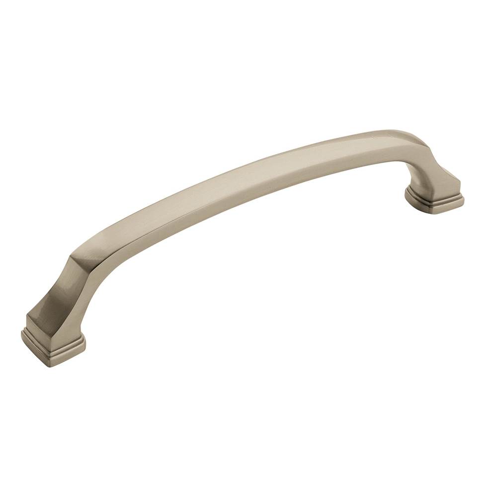 Amerock Revitalize 6-5/16 in (160 mm) Center-to-Center Satin Nickel Cabinet Pull