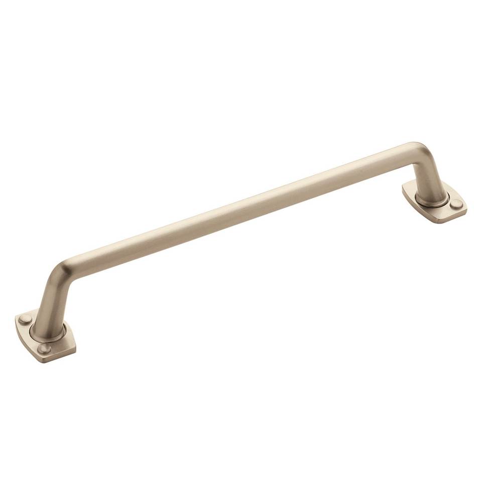 Amerock Rochdale 6-5/16 in (160 mm) Center-to-Center Satin Nickel Cabinet Pull
