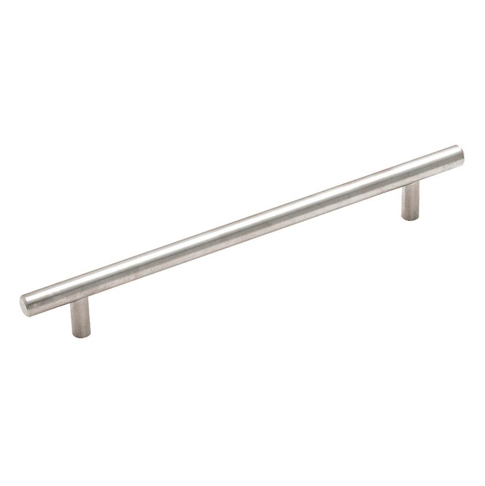 Amerock Bar Pulls 7-9/16 in (192 mm) Center-to-Center Stainless Steel Cabinet Pull