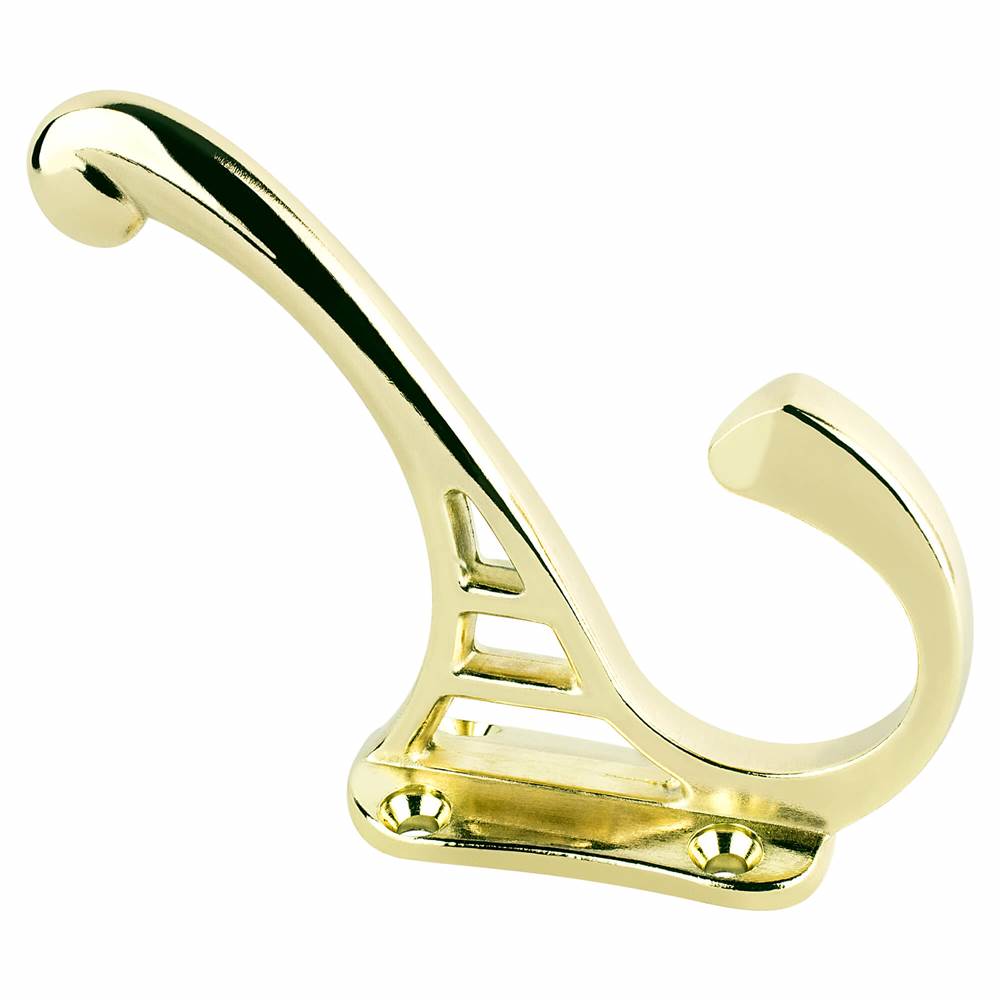 Berenson Prelude Polished Brass Hook