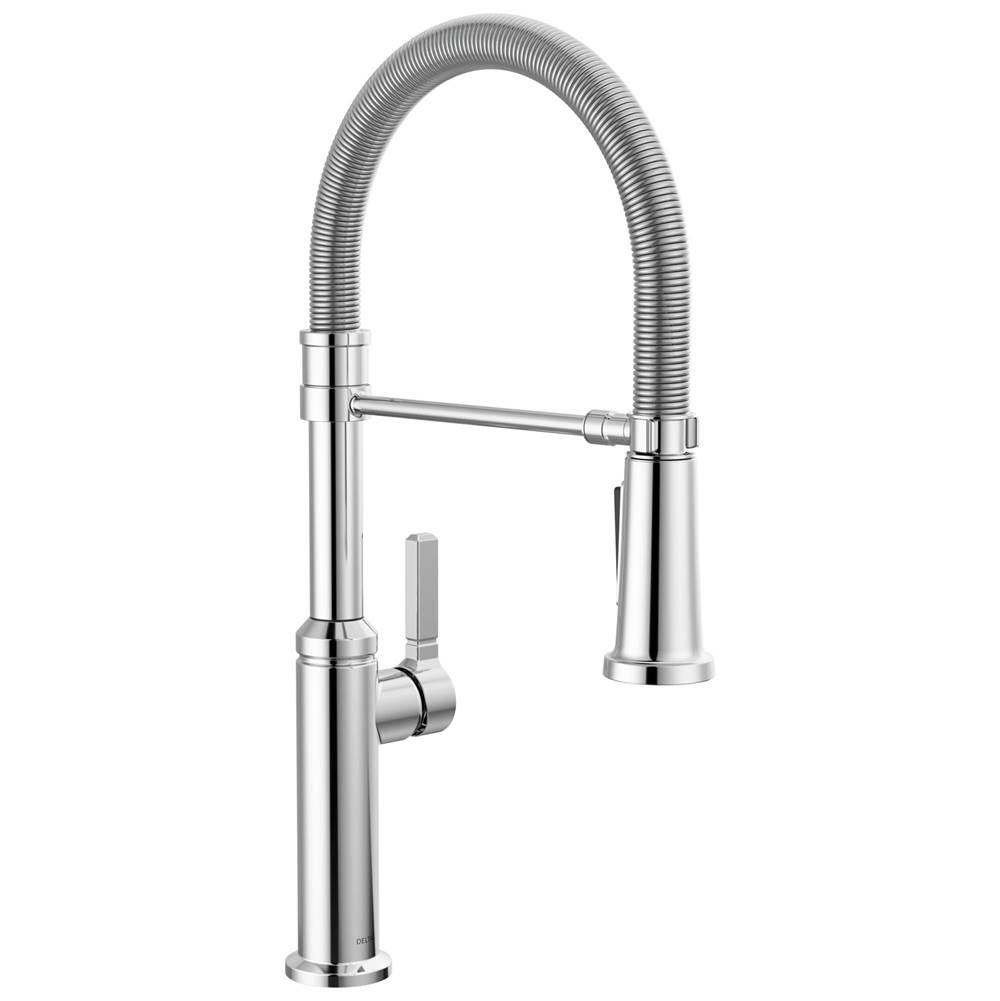 Delta Faucet Rhett™ Pro Single Handle Pull-Down Kitchen Faucet With Spring Spout