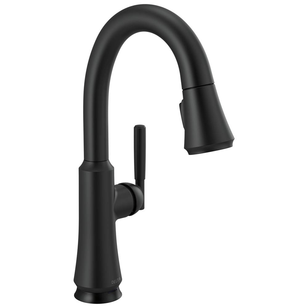Delta Faucet Coranto™ Single Handle Pull Down Bar/Prep Faucet with Touch<sub>2</sub>O Technology