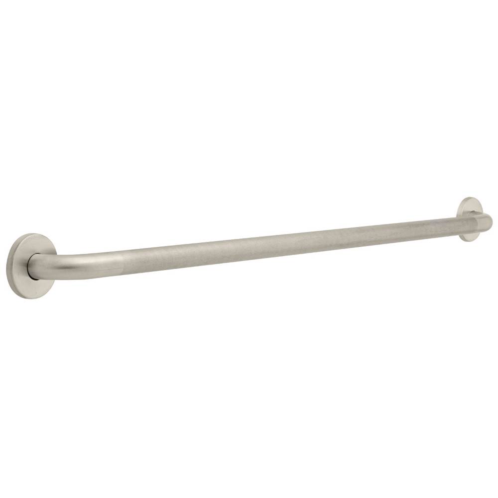 Franklin Brass 42x11/4 Concealed Screw Grab Bar, Peened and Stainless Steel