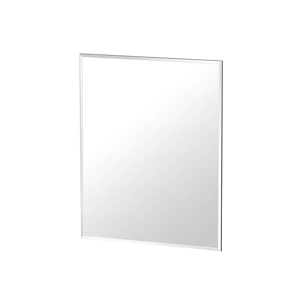 Gatco Flush Mount 24''H Frameless Rect. Mirror