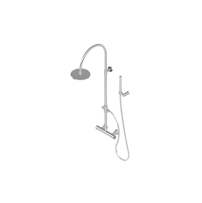 Graff Round Exposed Thermostatic Shower