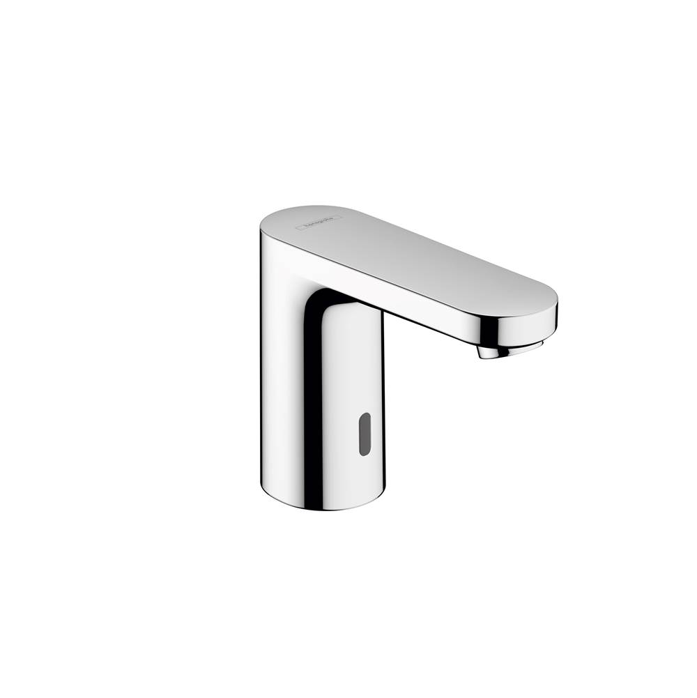 Hansgrohe Vernis E Electronic Faucet with Preset Temperature Control, 0.5 GPM AC-Powered in Chrome