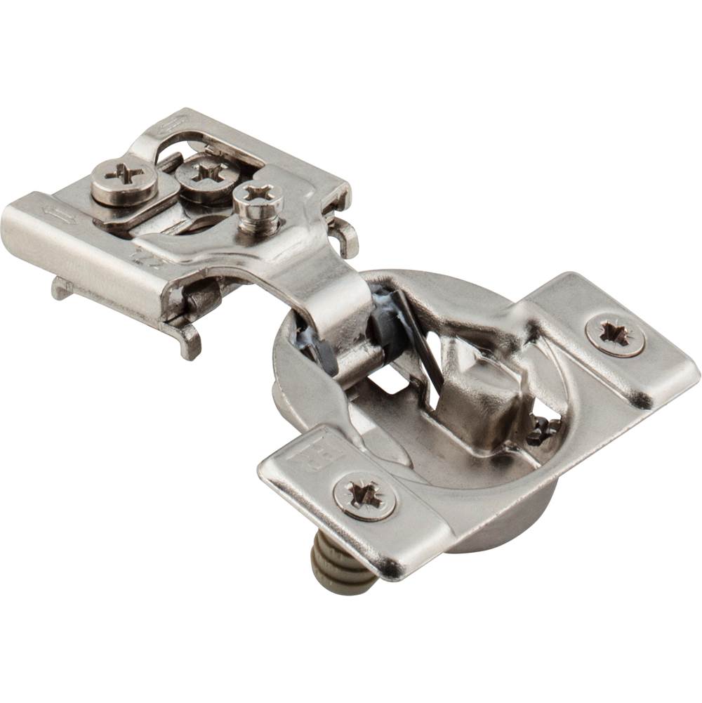 Hardware Resources 105 degree 1/2'' Overlay DURA-CLOSE  Self-close Compact Hinge with Press-in 8 mm Dowels