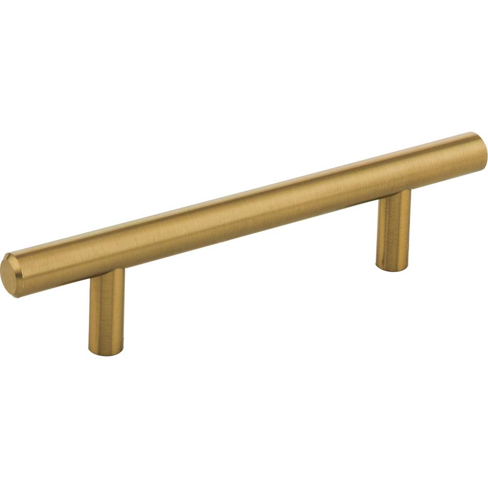 Hardware Resources 96 mm Center-to-Center Satin Bronze Naples Cabinet Bar Pull