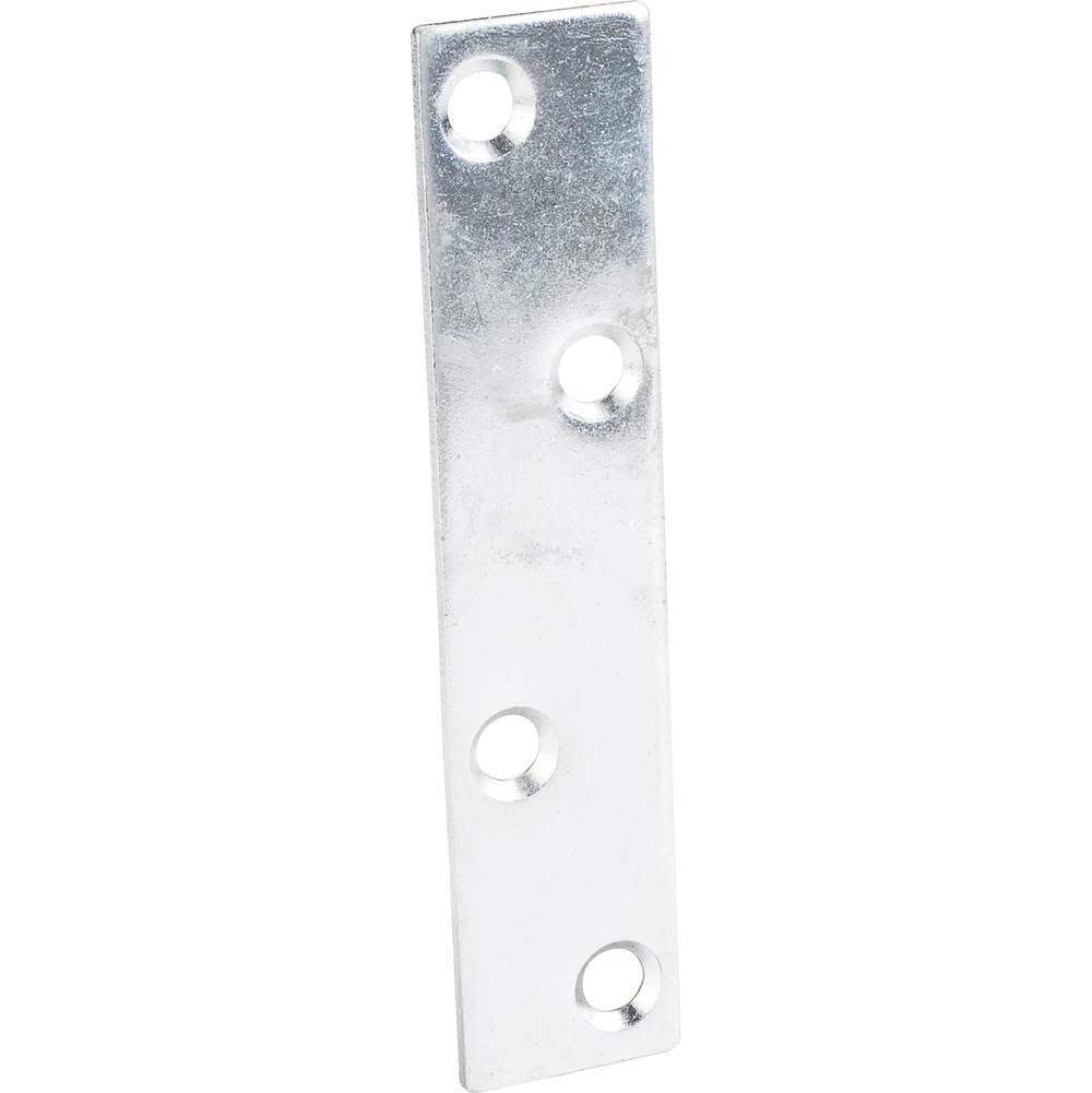 Hardware Resources 4'' X 7/8'' Zinc Plated Steel Mending Plate