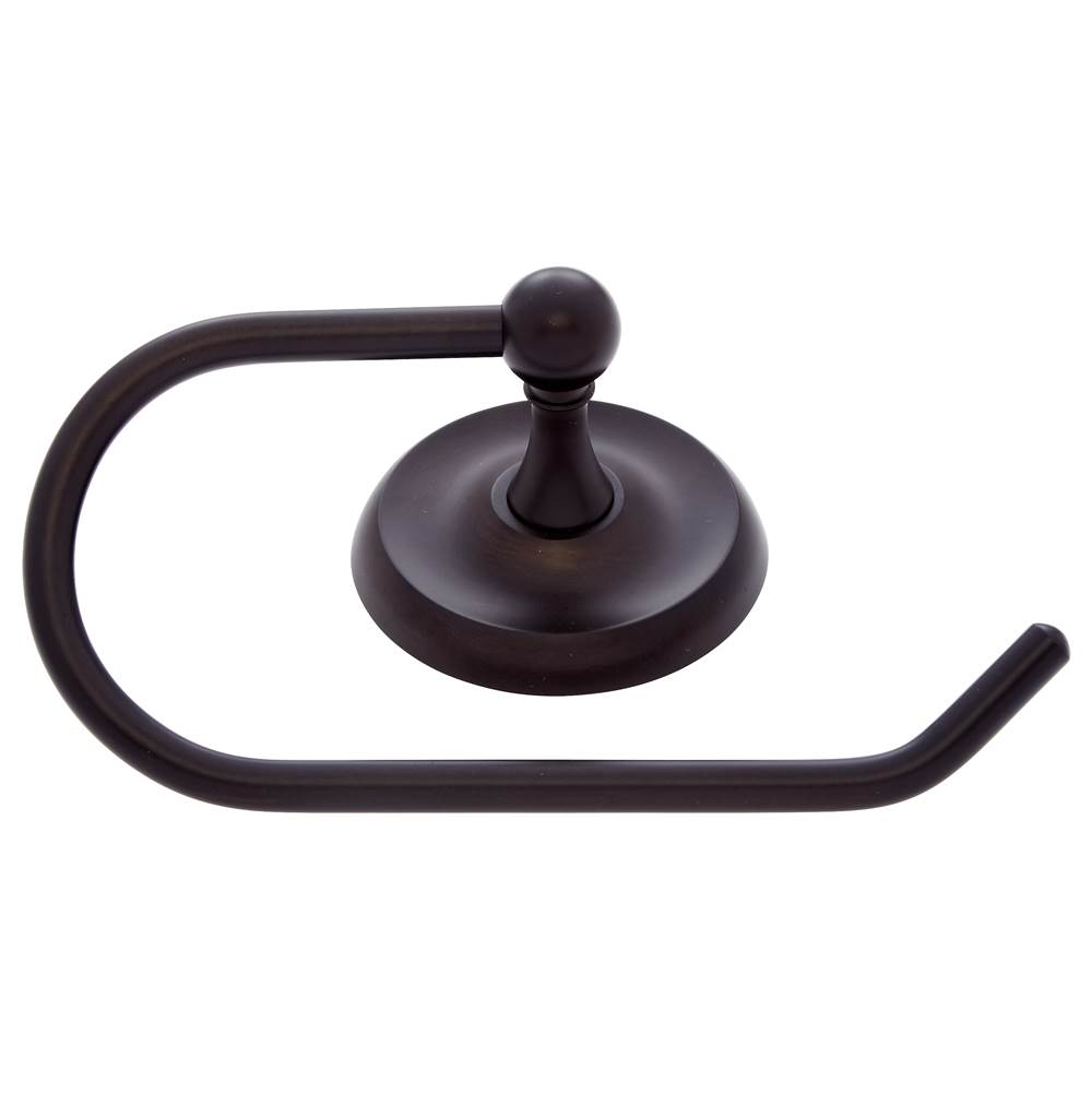 JVJ Hardware Paramount Series Oil Rubbed Bronze Finish Euro Paper Holder C/S, Composition Solid Brass