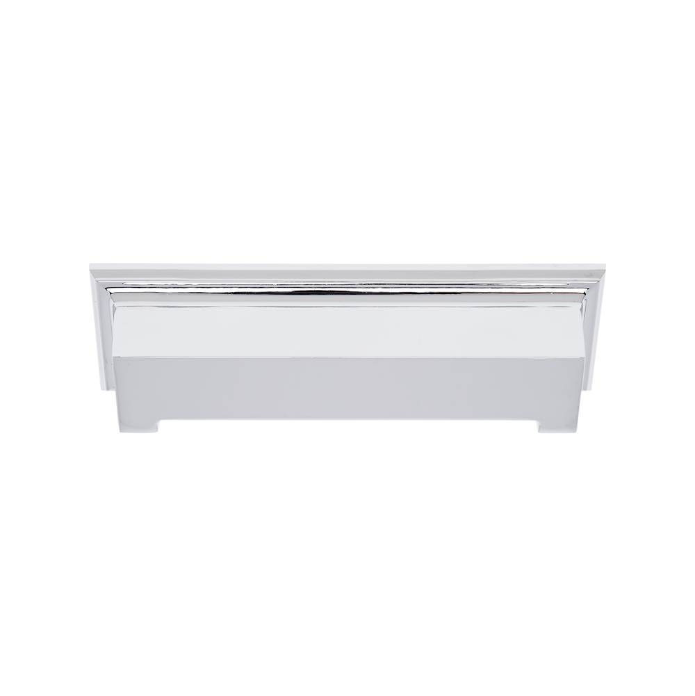 JVJ Hardware Marquee Collection Polished Chrome Finish 96 mm c/c Transitional Cup Pull, Composition Zamac