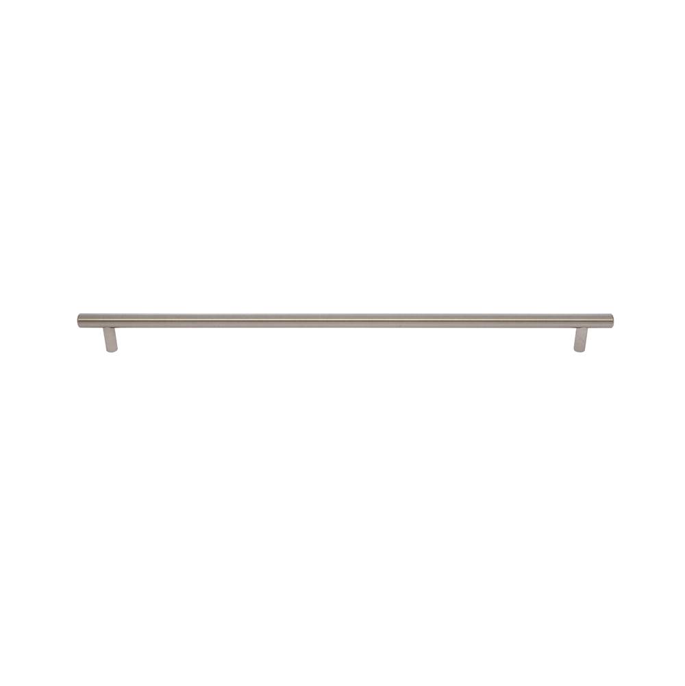 JVJ Hardware Palermo Collection Stainless Steel Finish 384 mm c/c (432 mm OA) Bar Pull, Composition Steel