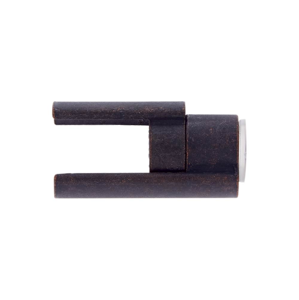 JVJ Hardware Oil Rubbed Bronze Finish DoorSaver III (Poly-Bagged), Composition Zamac