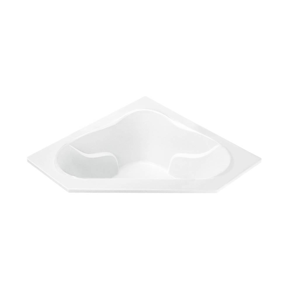 MTI Baths Cayman 2 Acrylic Cxl Drop In Corner Air Bath Elite/Microbubbles - Biscuit (54X54)