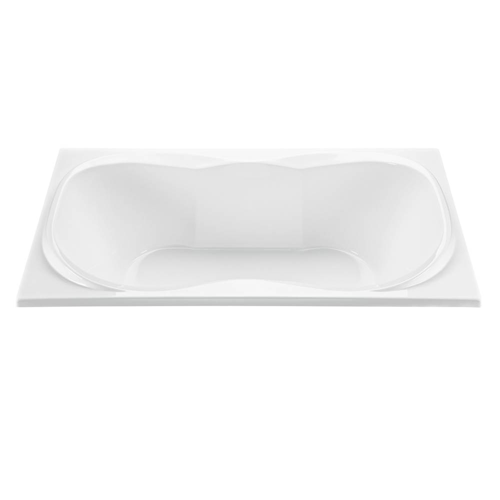 MTI Baths Tranquility 2 Acrylic Cxl Drop In Air Bath Elite/Stream - Biscuit (72X42)