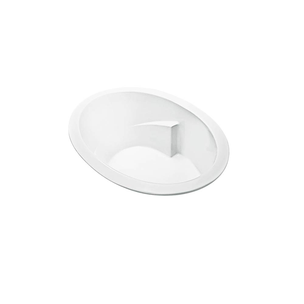 MTI Baths Adena 6 Acrylic Cxl Oval Drop In Air Bath/Ultra Whirlpool - White (63X41.25)