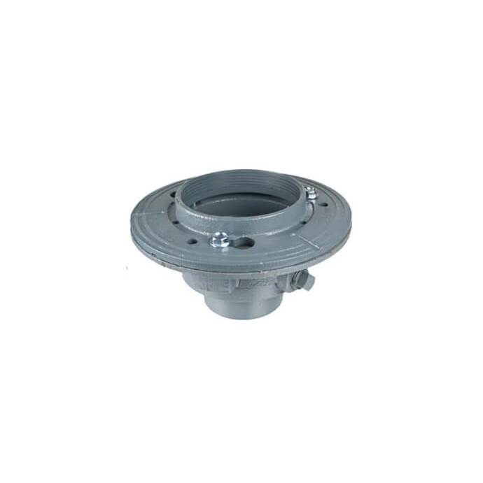 Mountain Plumbing Shower Drain Body - Cast Iron Rough (2 IPS) - Use with MT506-GRID
