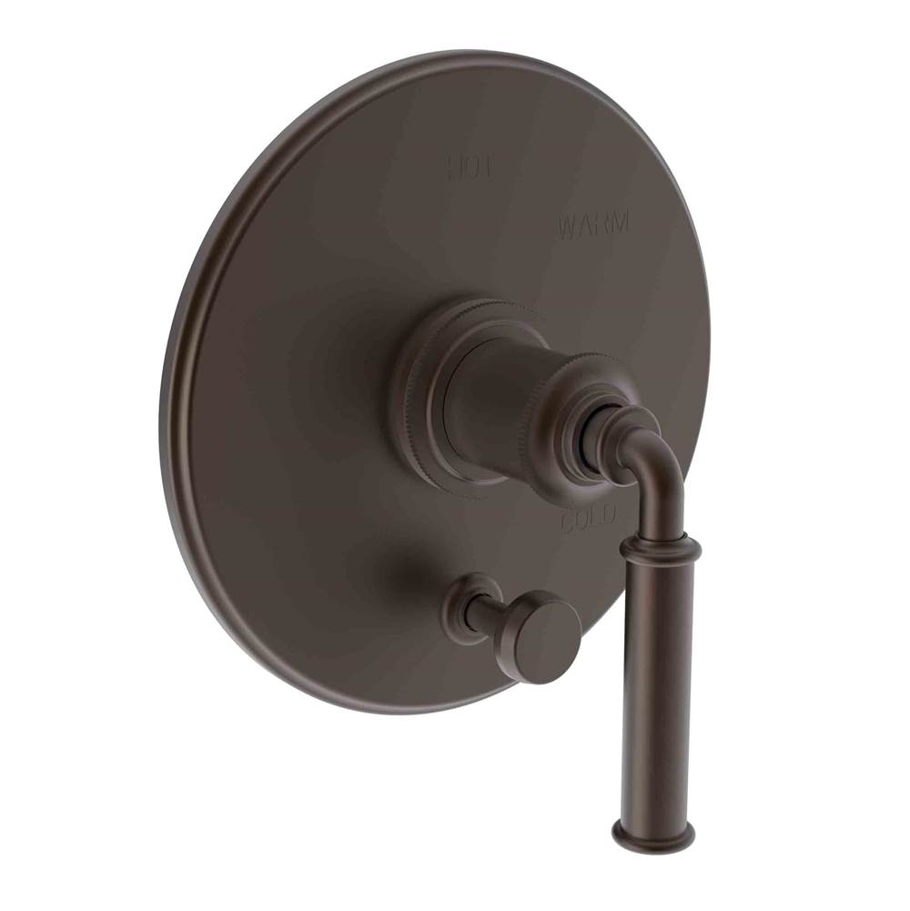 Newport Brass Taft Balanced Pressure Tub & Shower Diverter Plate with Handle