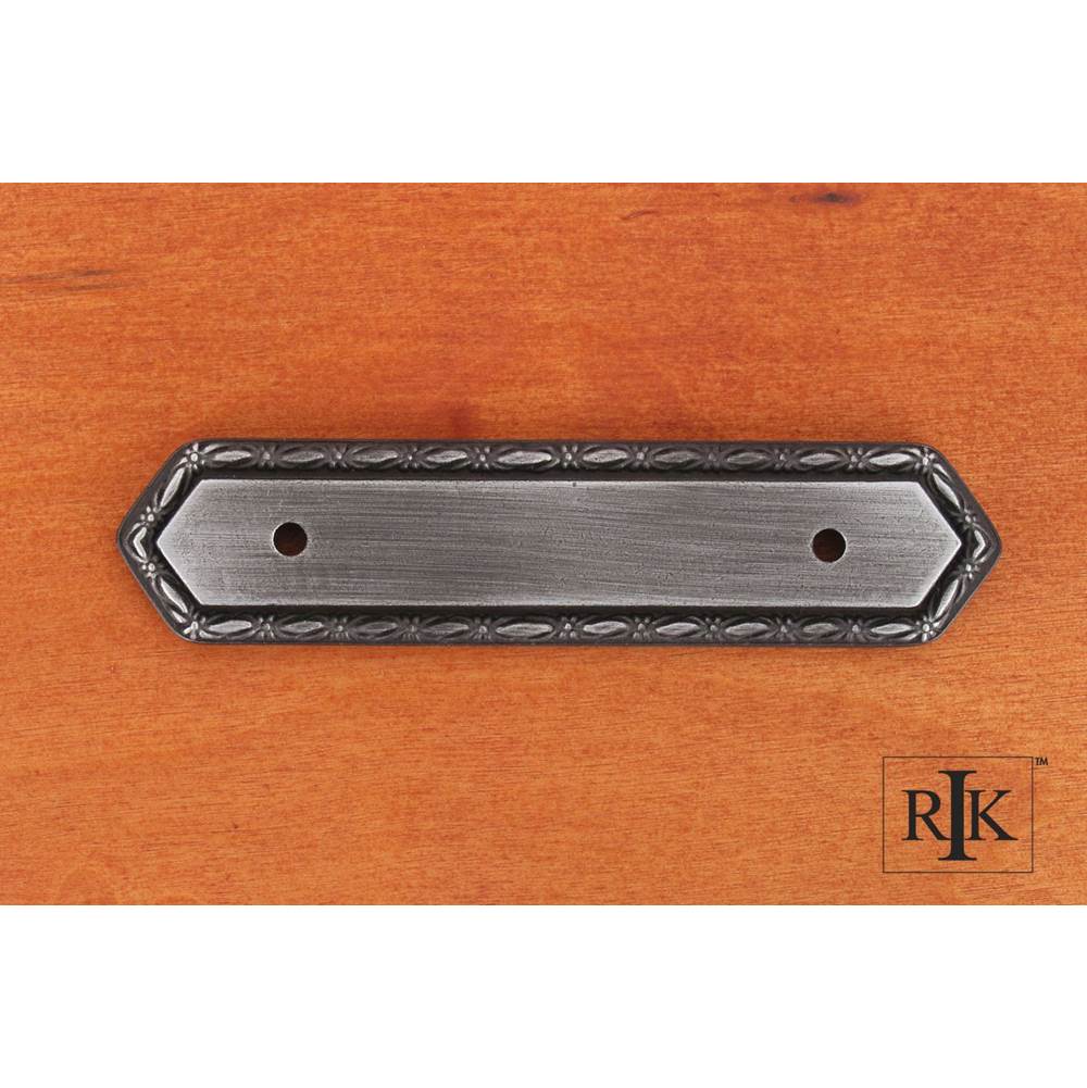 RK International Deco-Leaf Edge Pull Backplate