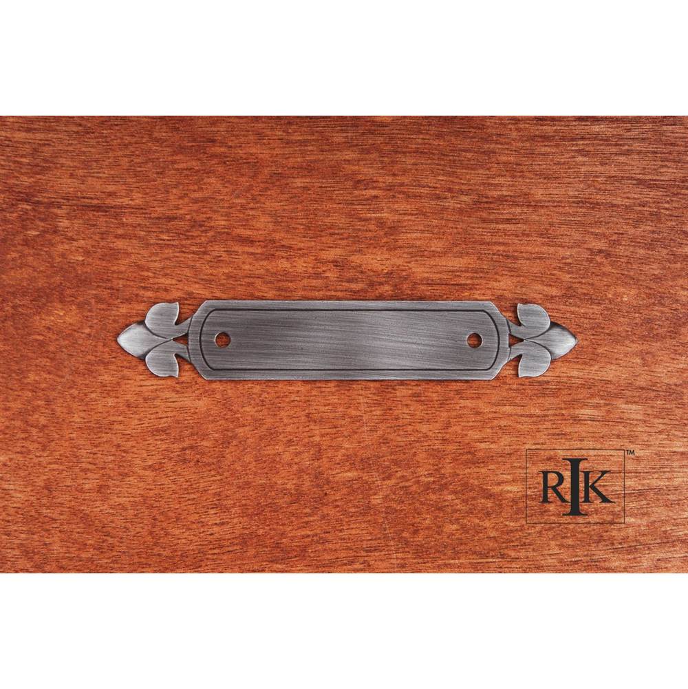 RK International Backplate with Spade Ends