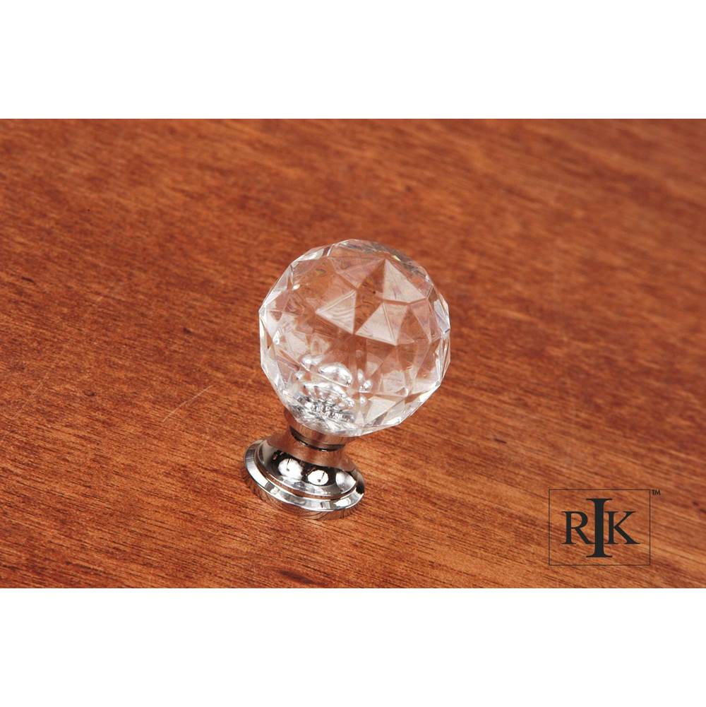 RK International Acrylic Hammered Knob