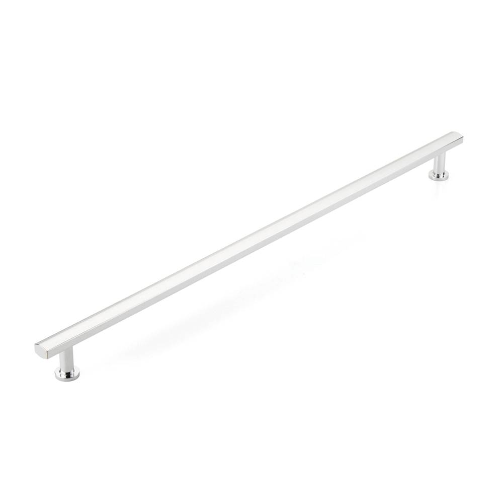 Schaub And Company Concealed Surface, Appliance Pull, Polished Chrome, 24'' cc