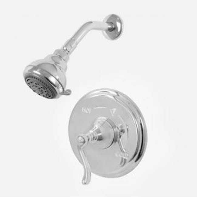 Sigma Pressure Balanced Shower Set Trim (Includes HAF) Charlotte Elite Antique Brass .82