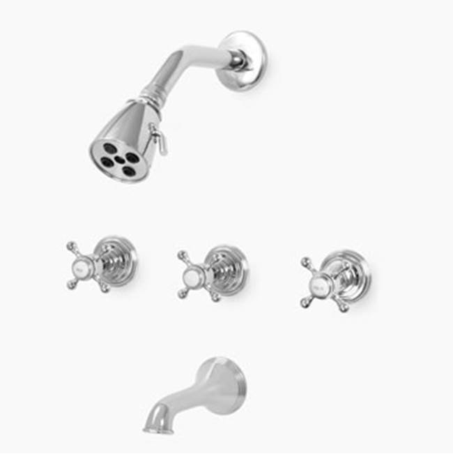 Sigma 3 Valve Tub & Shower Set Trim (Includes Haf And Wall Tub Spout) Sussex Coco Bronze .63