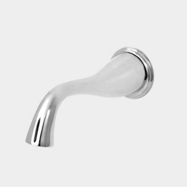 Sigma 200/620 Wall Tub Spout UNCOATED POLISHED BRASS .33