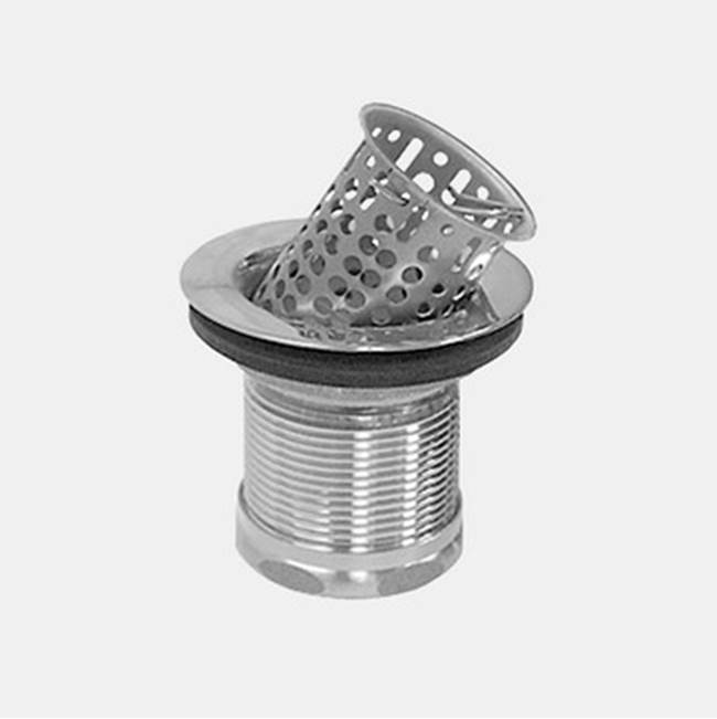 Sigma Junior Strainer Basket 1-1/2'' Npt, Fits 2'' Sink Openings.  Complete With Nuts And Washers Antique Cooper .59