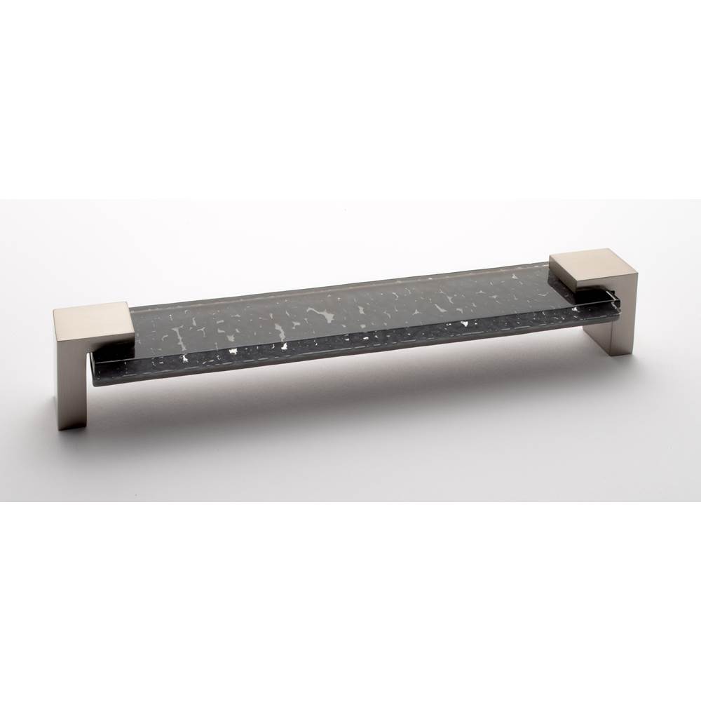 Sietto Affinity Slate Grey Pull With Satin Nickel Base