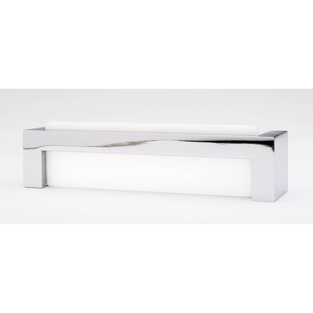 Sietto Skyline White Pull With Polished Chrome Base