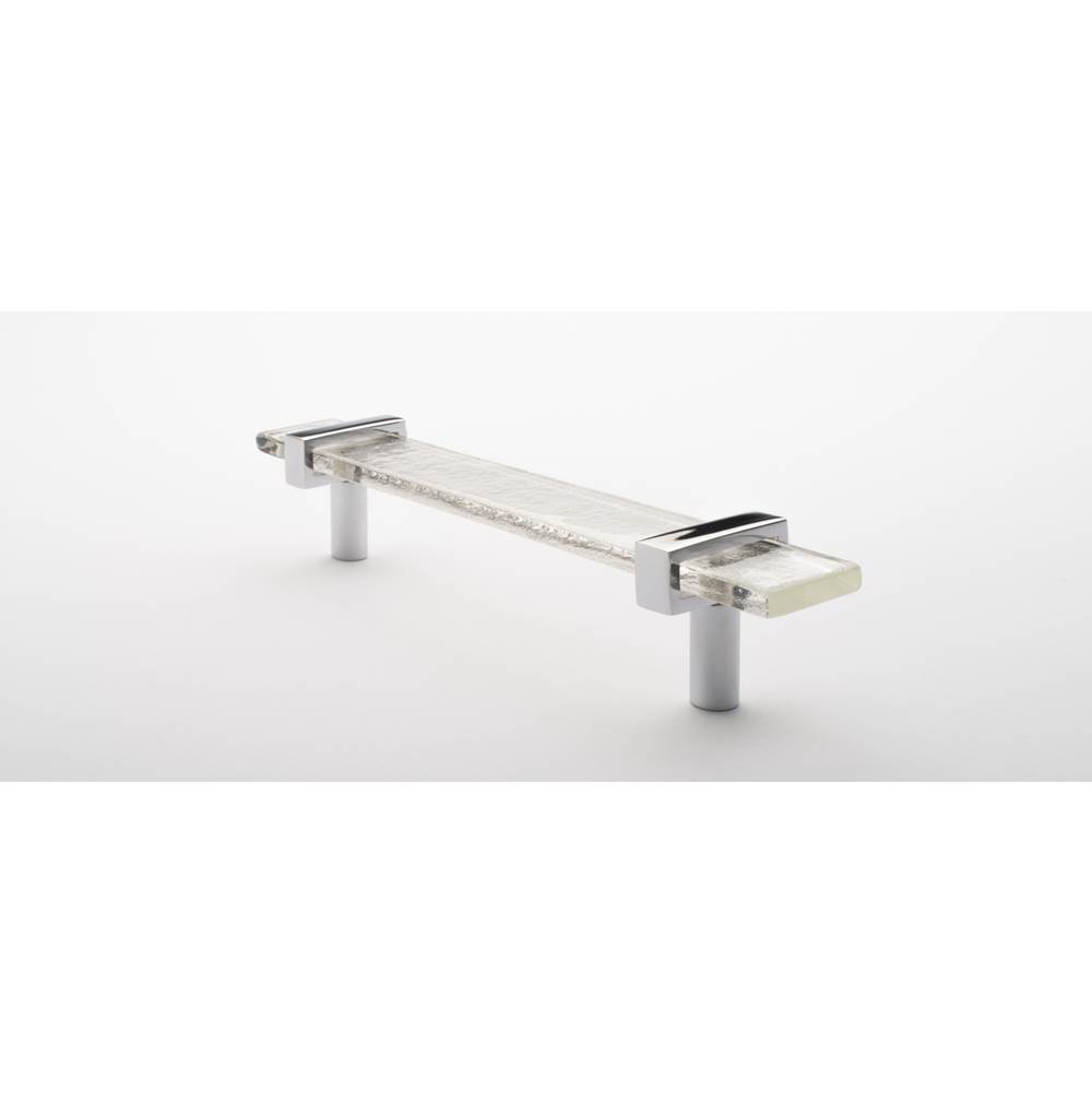 Sietto 7'' Adjustable Clear Pull With Polished Chrome Base