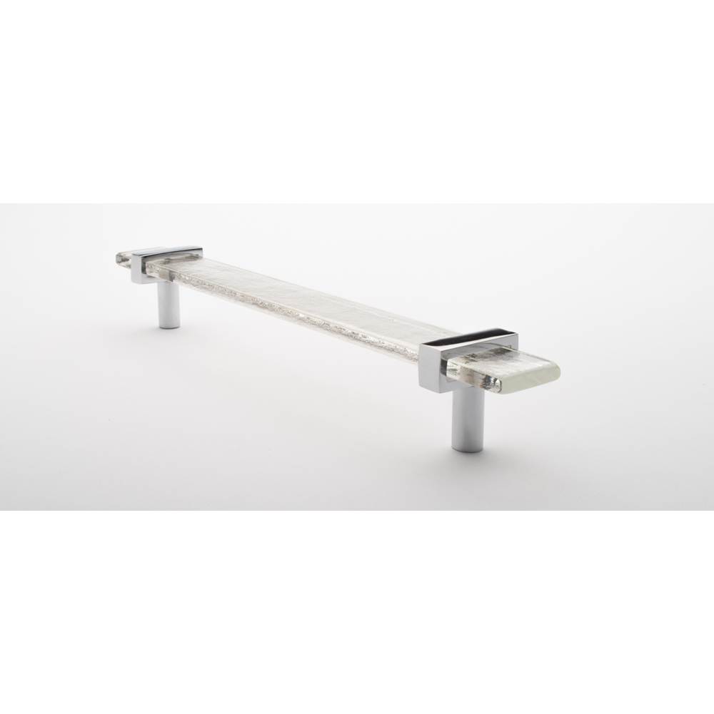 Sietto 9'' Adjustable Clear Pull With Polished Chrome Base