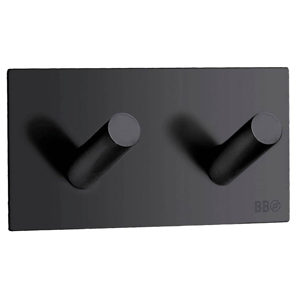 Smedbo Self-Adhesive Hook Black Stainless Steel