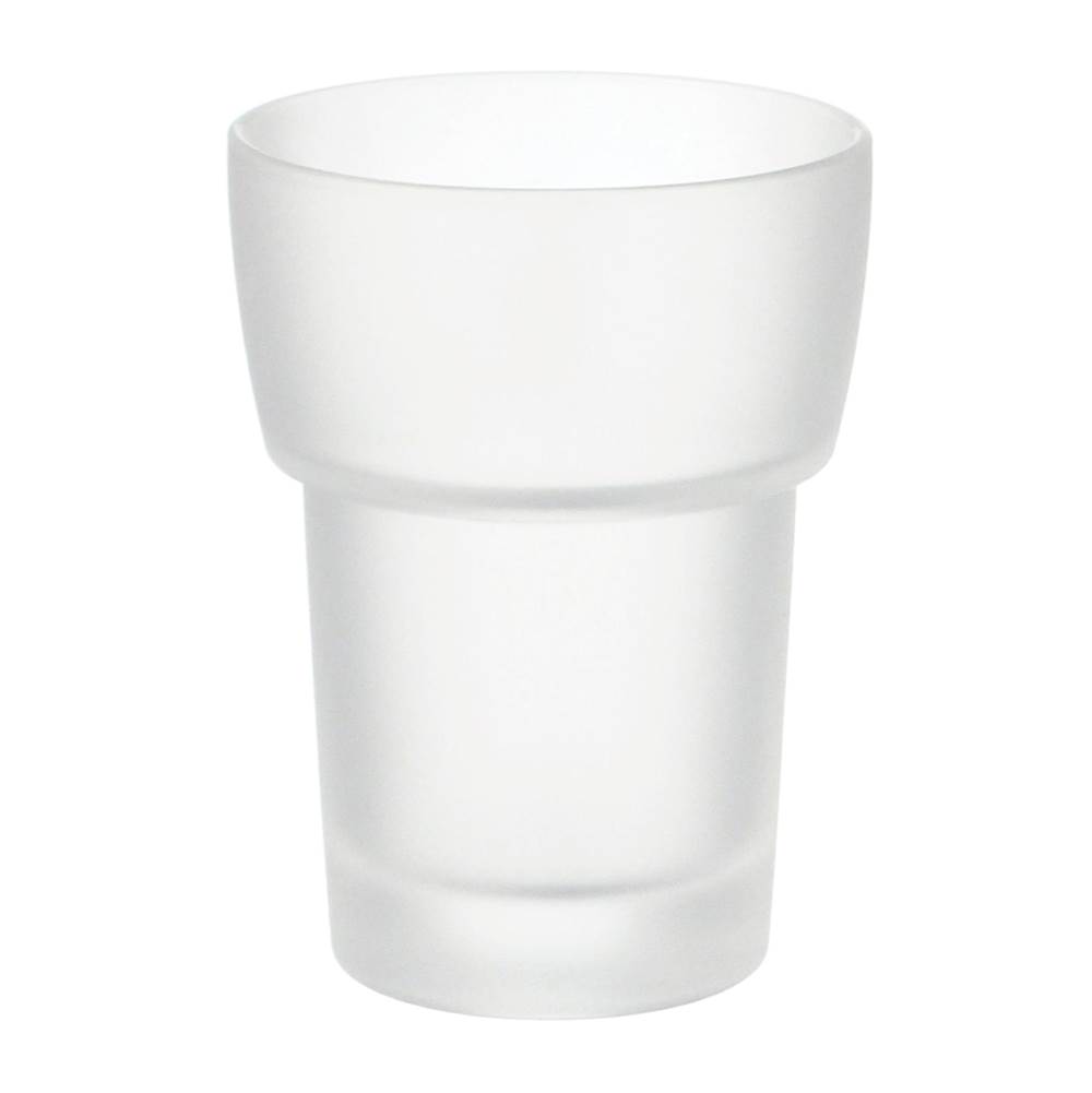 Smedbo Spare Frosted Glass Tumbler-Air,Home,House,Loft, Studio, Time & Pool