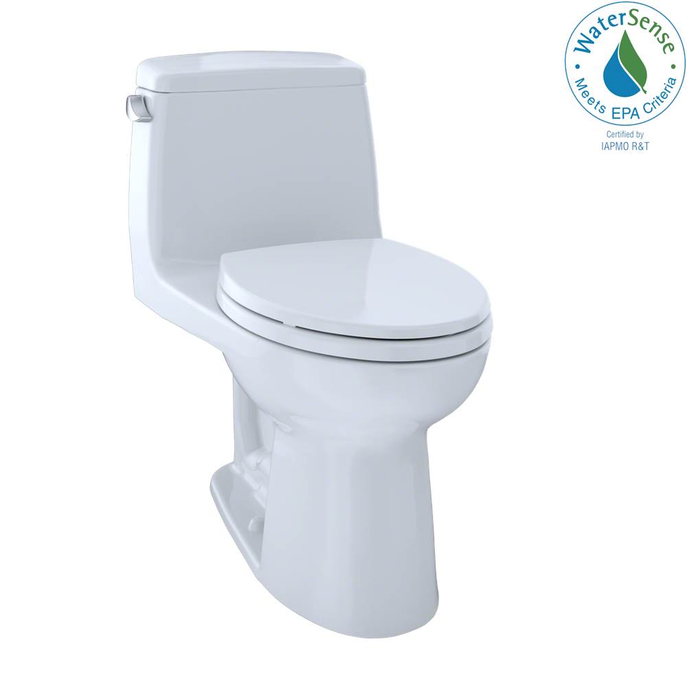 TOTO Toto® Eco Ultramax® One-Piece Elongated 1.28 Gpf Ada Compliant Toilet With Cefiontect, Cotton White