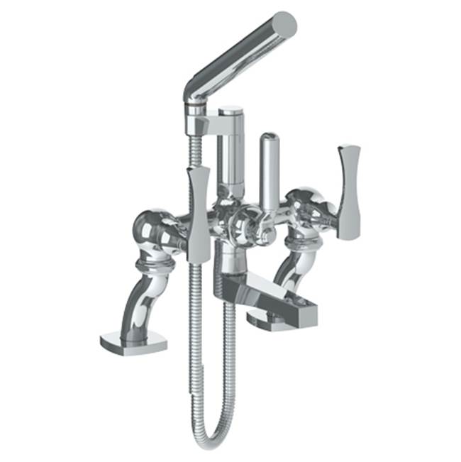 Watermark Deck Mounted Exposed Bath Set with Hand Shower