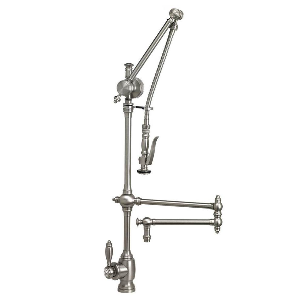 Waterstone Waterstone Traditional Gantry Pulldown Faucet - 18'' Articulated Spout