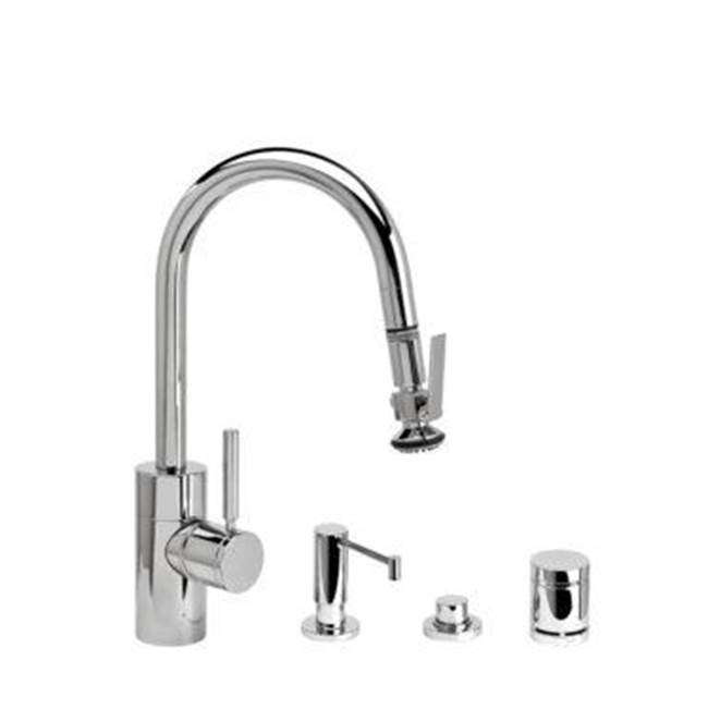 Waterstone Pull Down Bar Faucets Bar Sink Faucets item 5940-4-ABZ