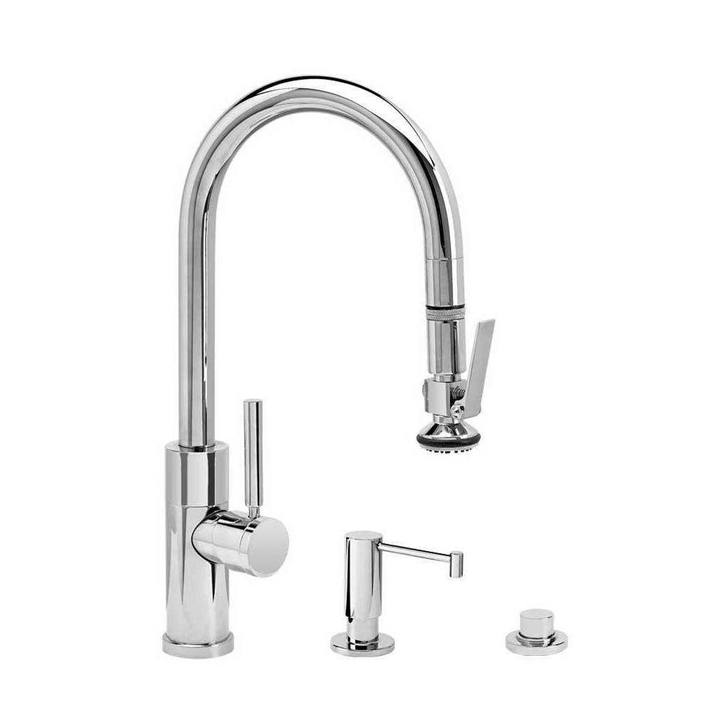 Waterstone Pull Down Bar Faucets Bar Sink Faucets item 9980-3-CB